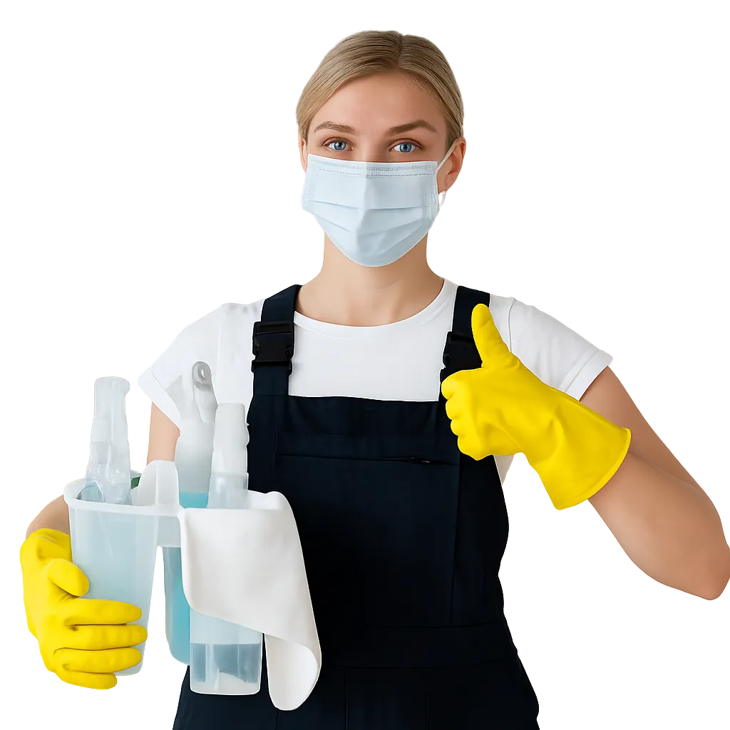 Profesional de limpieza